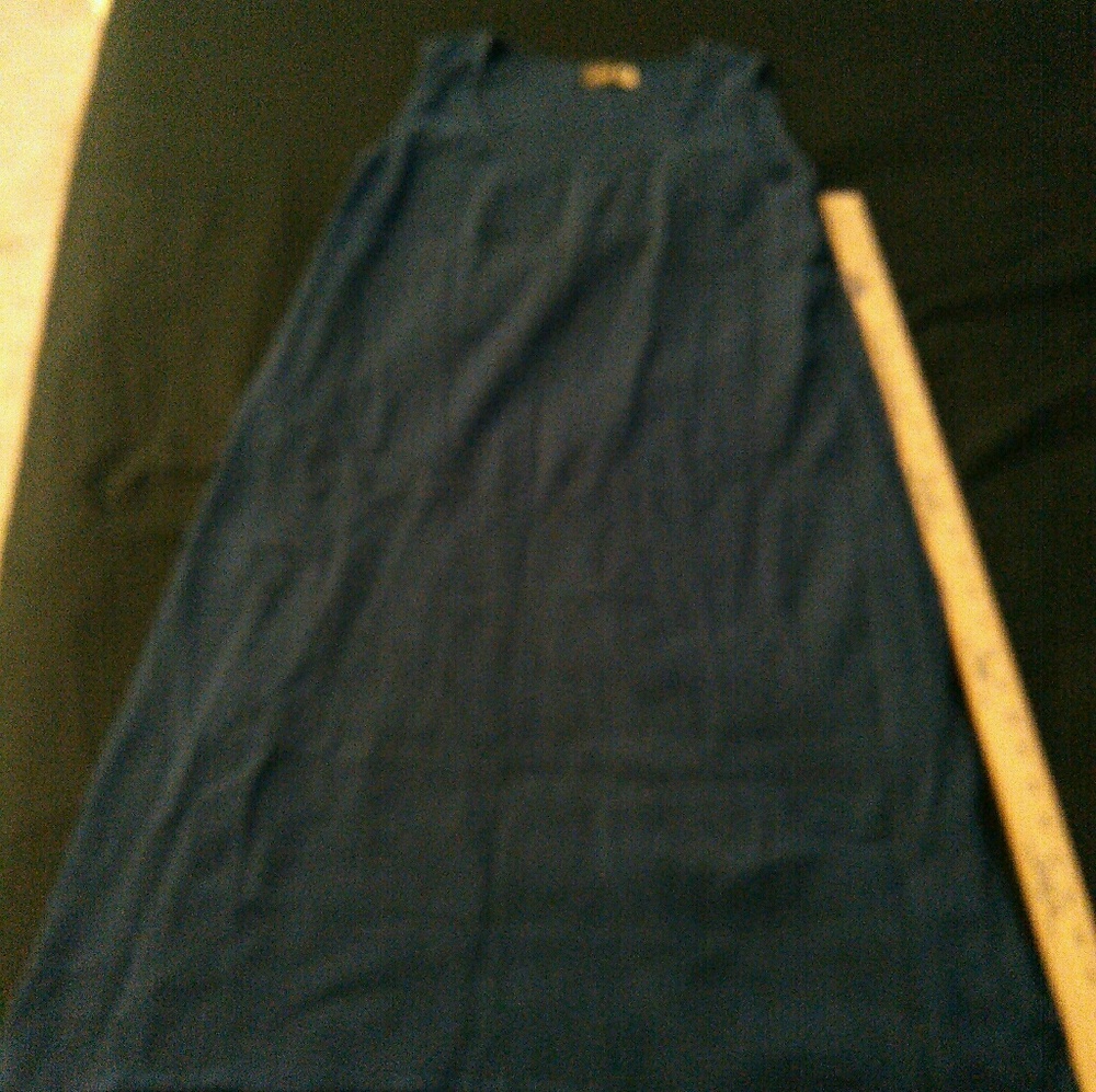 Size S/M sleeveless blue dress